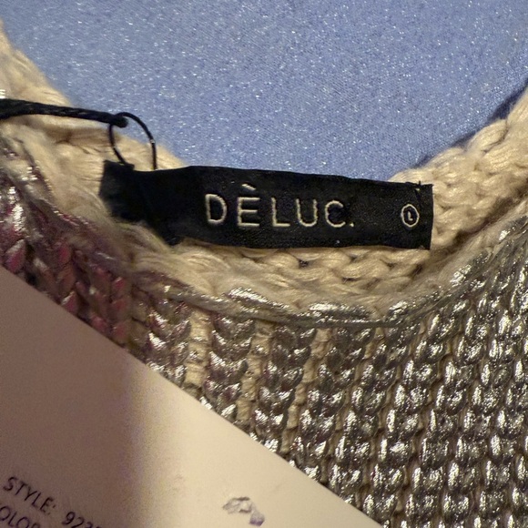Deluc Silver Embellished Fitted Tank Top - Picture 10 of 11